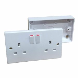 13A Twin Socket Outlet